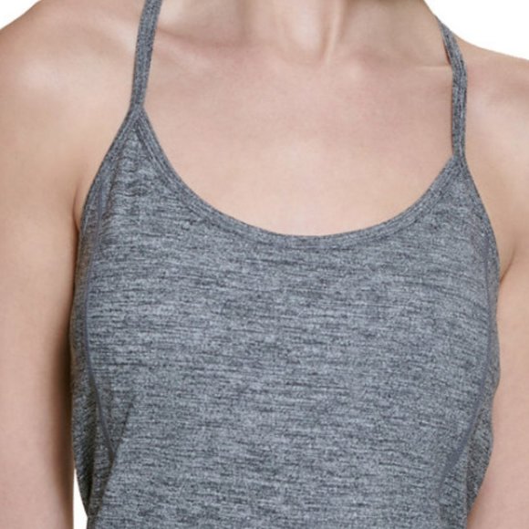 Calvin Klein Performance Womens Racerback Built-in Bra Workout Mini Tank Dress - Picture 5 of 11